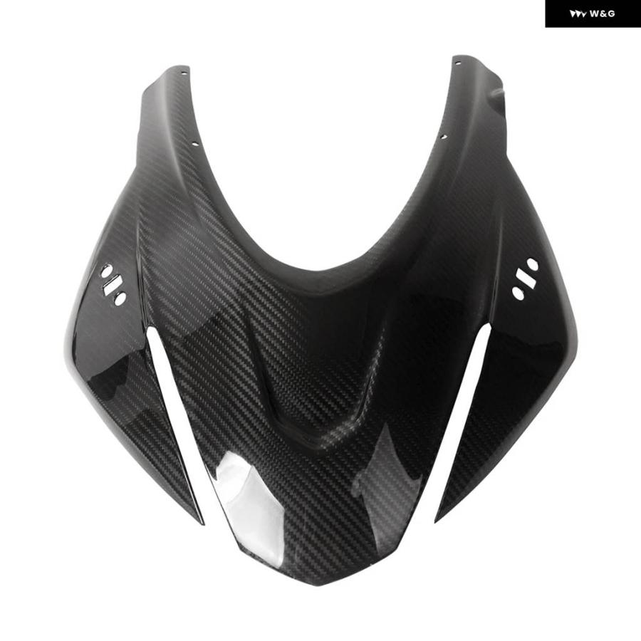 並行輸入品 カーボン バイクフロント ヘッドライト / ヘッドランプ フェアリング アプリリア RS660 2021 - 23の画像