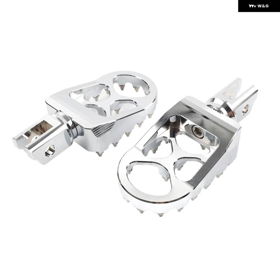 並行輸入品 オートバイ MX スタイル フットペグ ペダル ワイド フットペグ フットペダル ハーレー ソフテイル 2018-2023の画像
