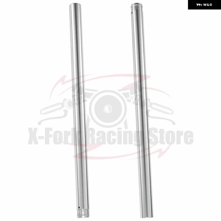並行輸入品 フロント フォーク インナー チューブ ショック パイプ シルバーペア ヤマハ RZ250R RZ250RR 1984-1985 35X598MMの画像