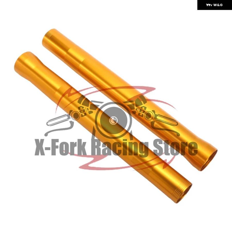 並行輸入品 ゴールド/フロント フォーク アウター チューブ パイプ BMW 2020-2024 M1000R 2022-2025 フォーク サスペンションレ_4