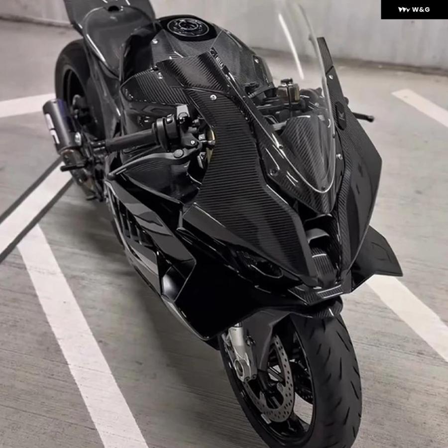 ブランド登録なし - 並行輸入品 BMW S1000RR 2015-2018 自動二輪車 フロントスポイラー ダウンフォース ウィングレット エアロダイナミックウィング
