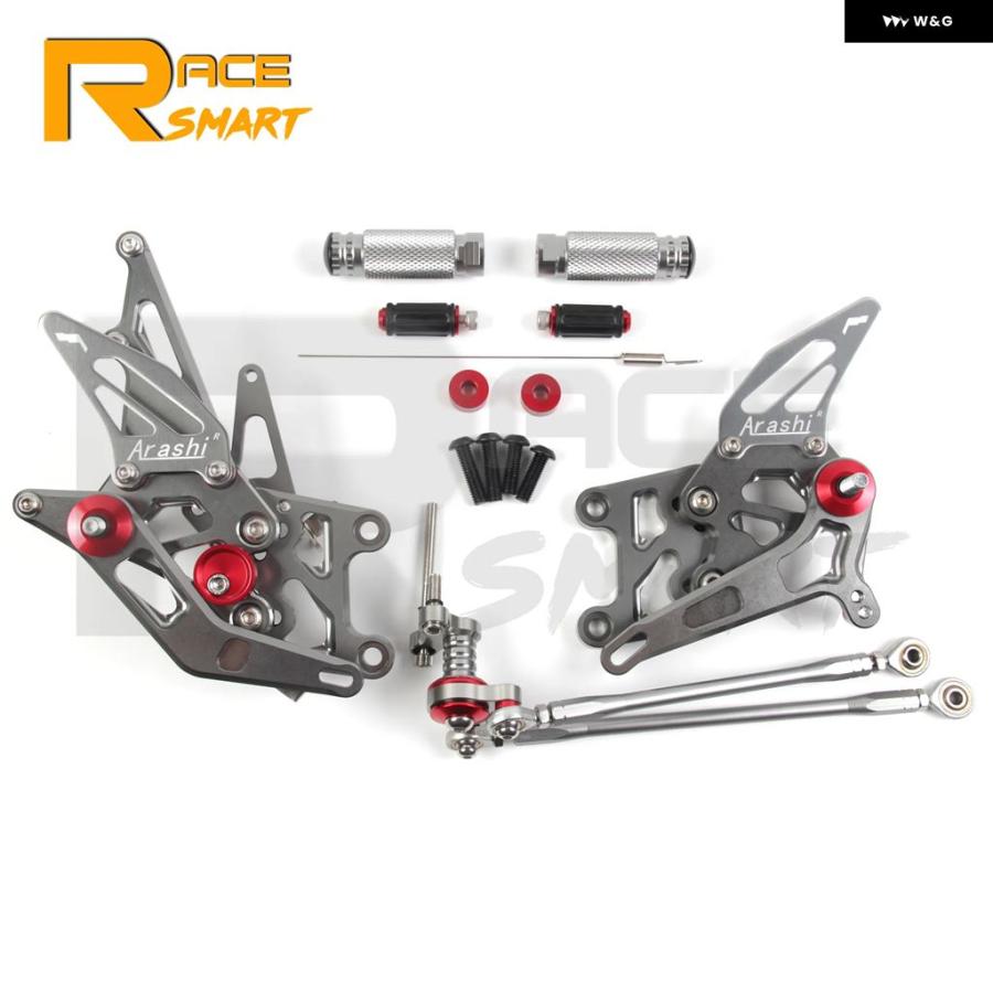 並行輸入品 ホンダ CBR600RR 2009-2025 オートバイ リアセット フットペグ フットレスト CB600 RR ABS 2010 - 14_4
