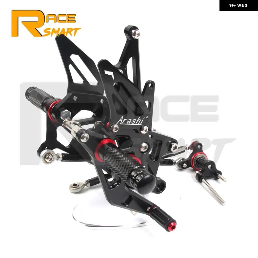 並行輸入品 ホンダ CBR600RR 2009-2025 オートバイ リアセット フットペグ フットレスト CB600 RR ABS 2010 - 14_7