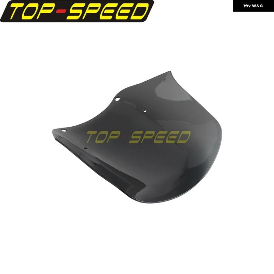 並行輸入品 オートバイ フロント ヘッドライト フェアリング ウインドシールド ウインドスクリーン 15インチエア ディフレクター_3