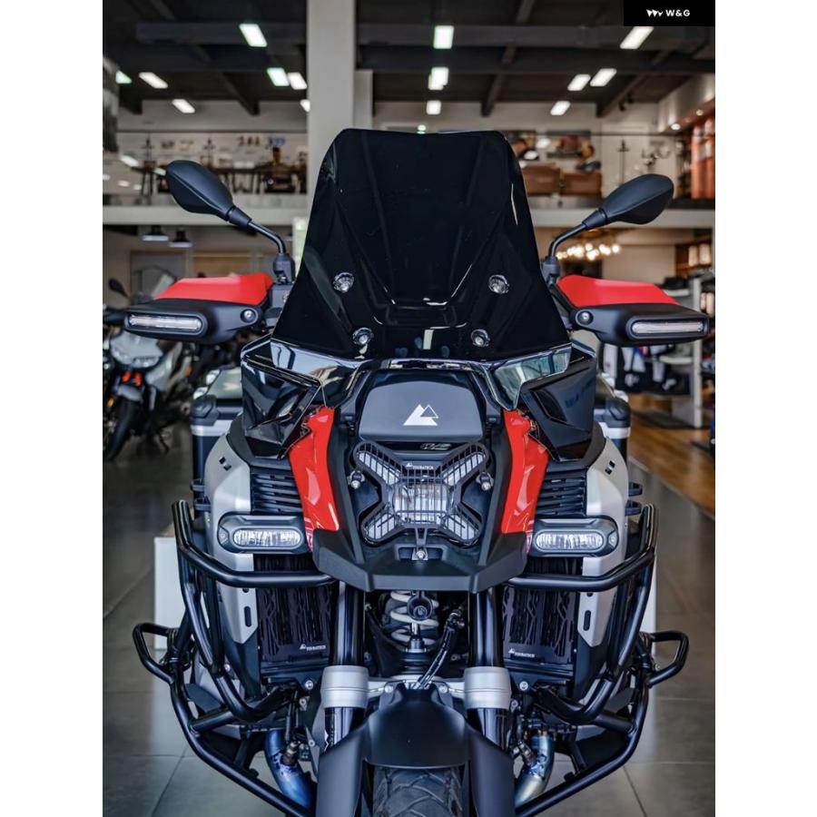 並行輸入品 BMW GS1300 2023 - 25 バイク アクセサリー ウインドスクリーン バイザー アドベンチャースクリーン ディフレクター_2