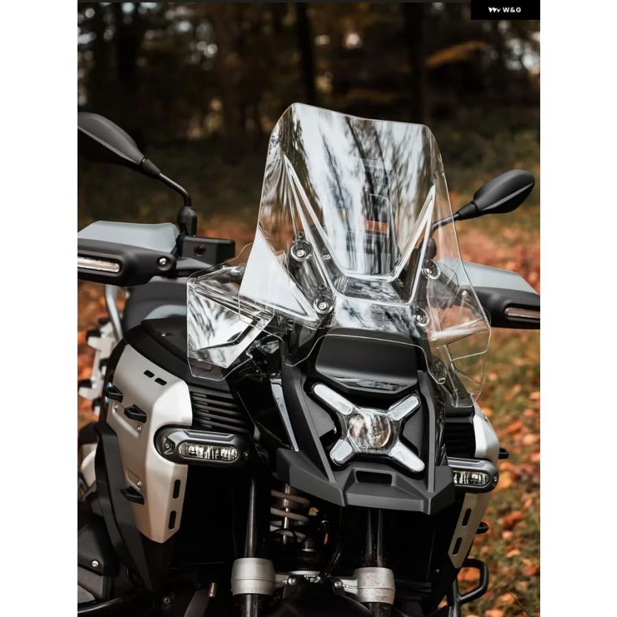 並行輸入品 BMW GS1300 2023 - 25 バイク アクセサリー ウインドスクリーン バイザー アドベンチャースクリーン ディフレクター_4