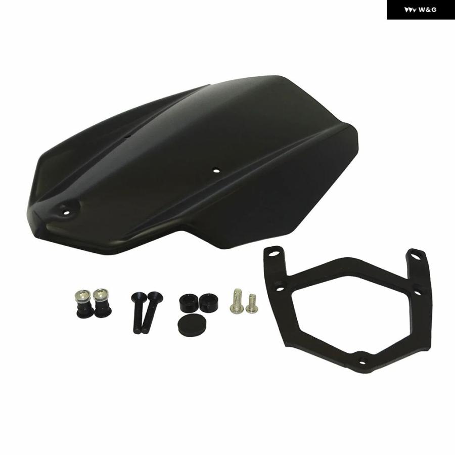 並行輸入品 オートバイ ウインドスクリーン ウインド ディフレクター ブラケット ヤマハ FZ25 MT-25 FZ03 MT-03 2015 - 19_4