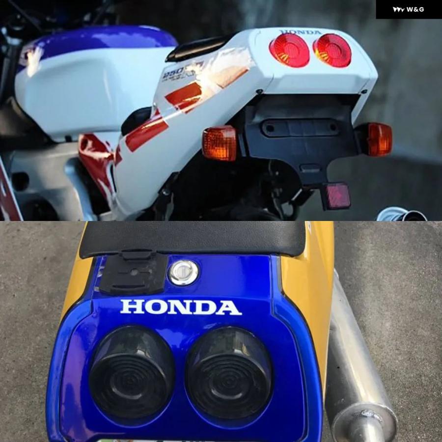ブランド登録なし - 並行輸入品 LED尻っ方 うち切りともし火 ウィンカー ホンダ CBR250 MC19 MC22 CBR400 NC23 NC29 MC18 NSR250SE MC21 MC28 オートバ