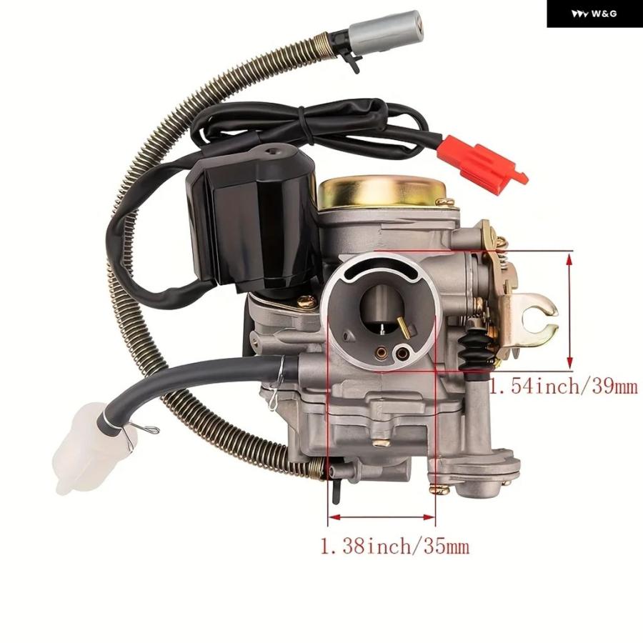 並行輸入品 50CC キャブレター 4ストローク GY6 高性能 139QMB キャブレター 49CC 50CC_4