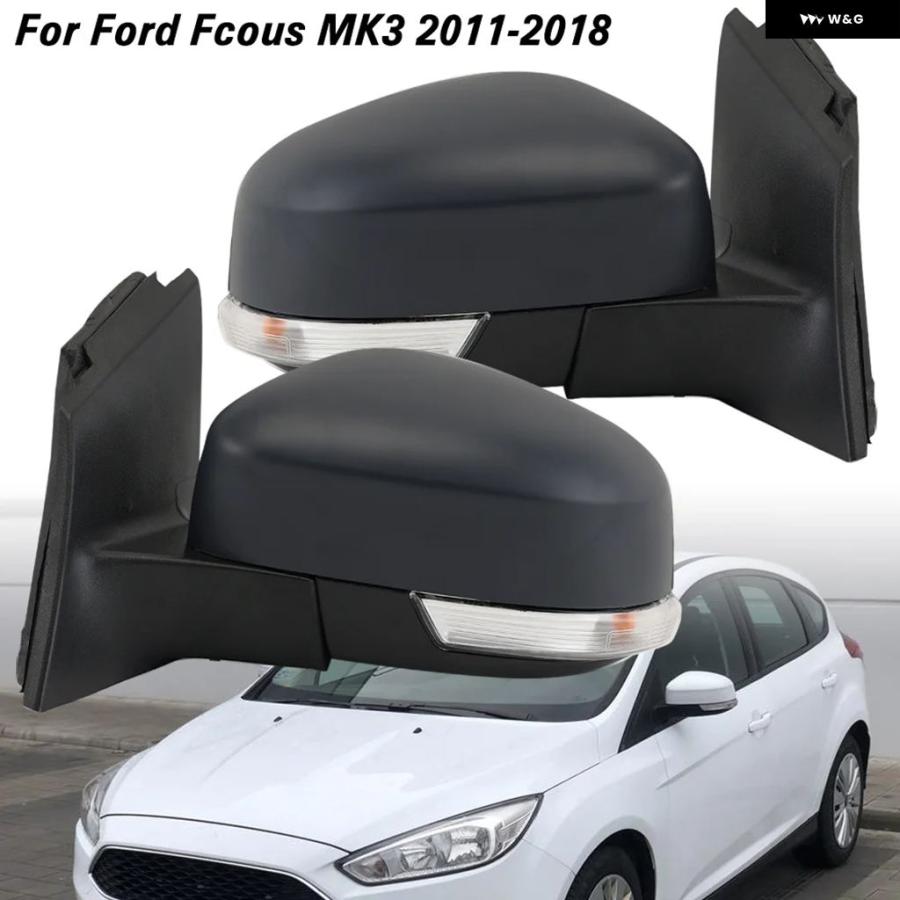 並行輸入品 サイドミラー アセンブリ フォード フォーカス MK3 2011 - 2014-2018 EU ヒーター電動格納式ドアミラー 車_1