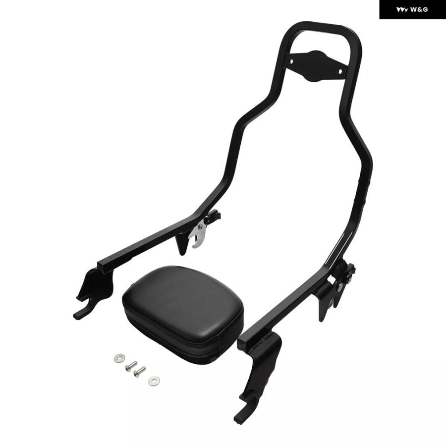 並行輸入品 オートバイ バックレスト シーシーバー パッド ドッキングキット ハーレー ナイトスター RH975 2022-2024 RH975S_3