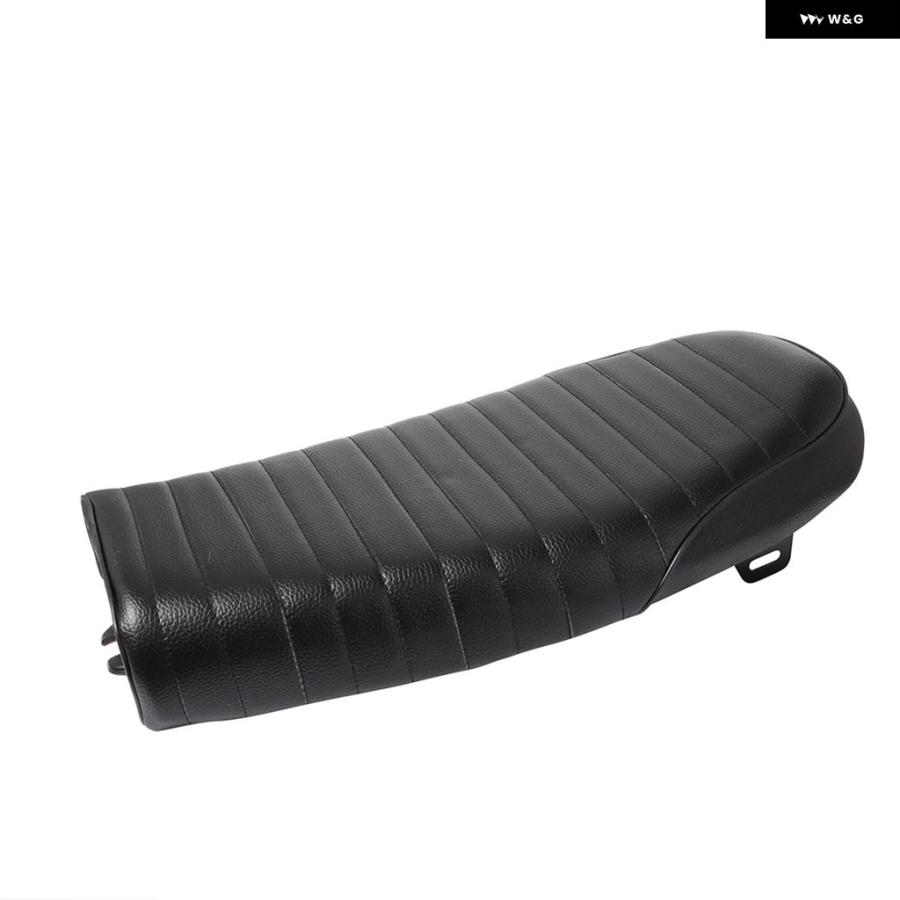 並行輸入品 オートバイ レトロシート クッション ビンテージ快適フラットブラットハンプサドルシート ヤマハ CG125 バイク_4