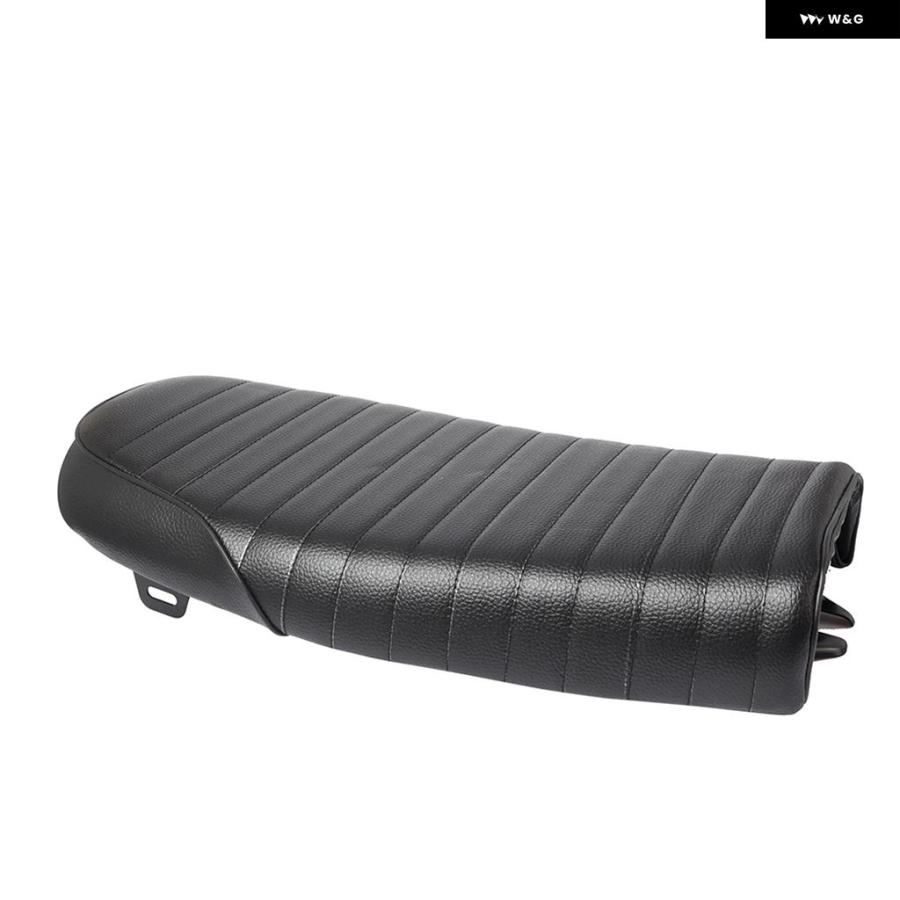 並行輸入品 オートバイ レトロシート クッション ビンテージ快適フラットブラットハンプサドルシート ヤマハ CG125 バイク_6