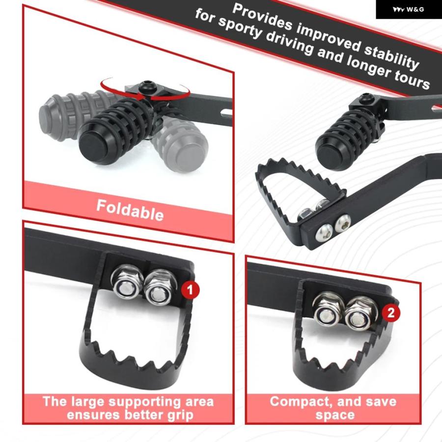 並行輸入品 ギア シフター シフト レバー DR650 1996-2020 - 25 DR 650 オートバイ 折りたたみ 式ブレーキペダル レバー_7