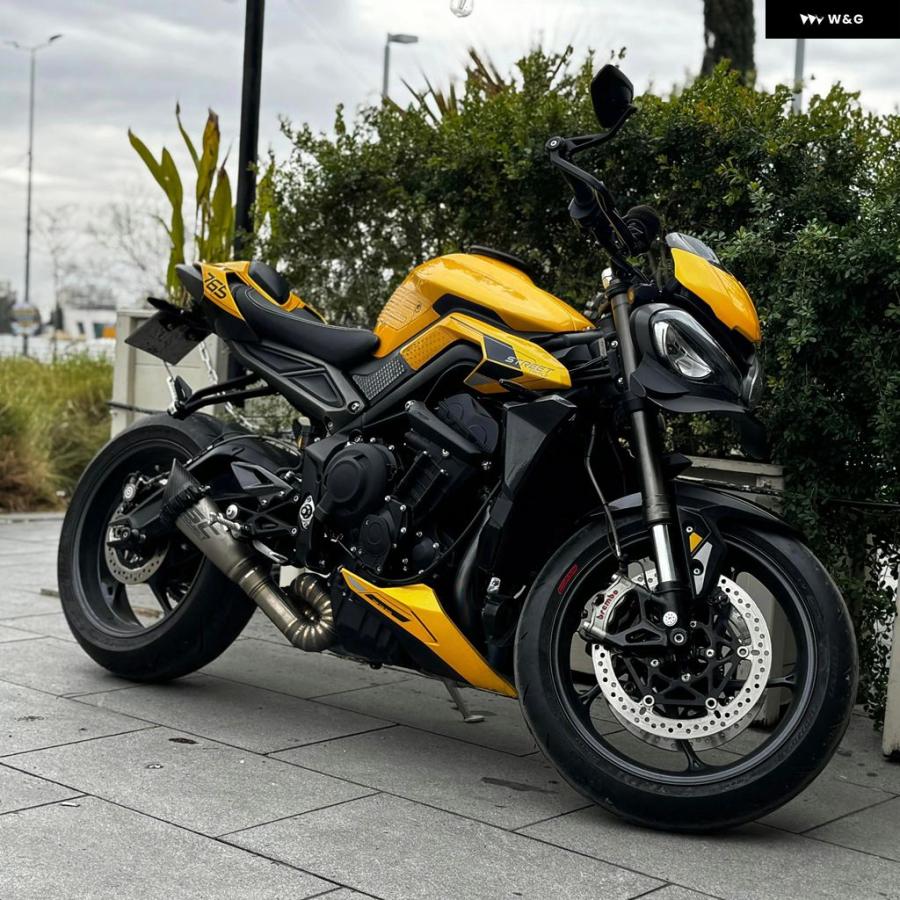 並行輸入品 トライアンフ ストリートトリプル 765 R/RS 2023-2025 ウィンドウィングカバー コーン エアロダイナミクス フェアリ_7