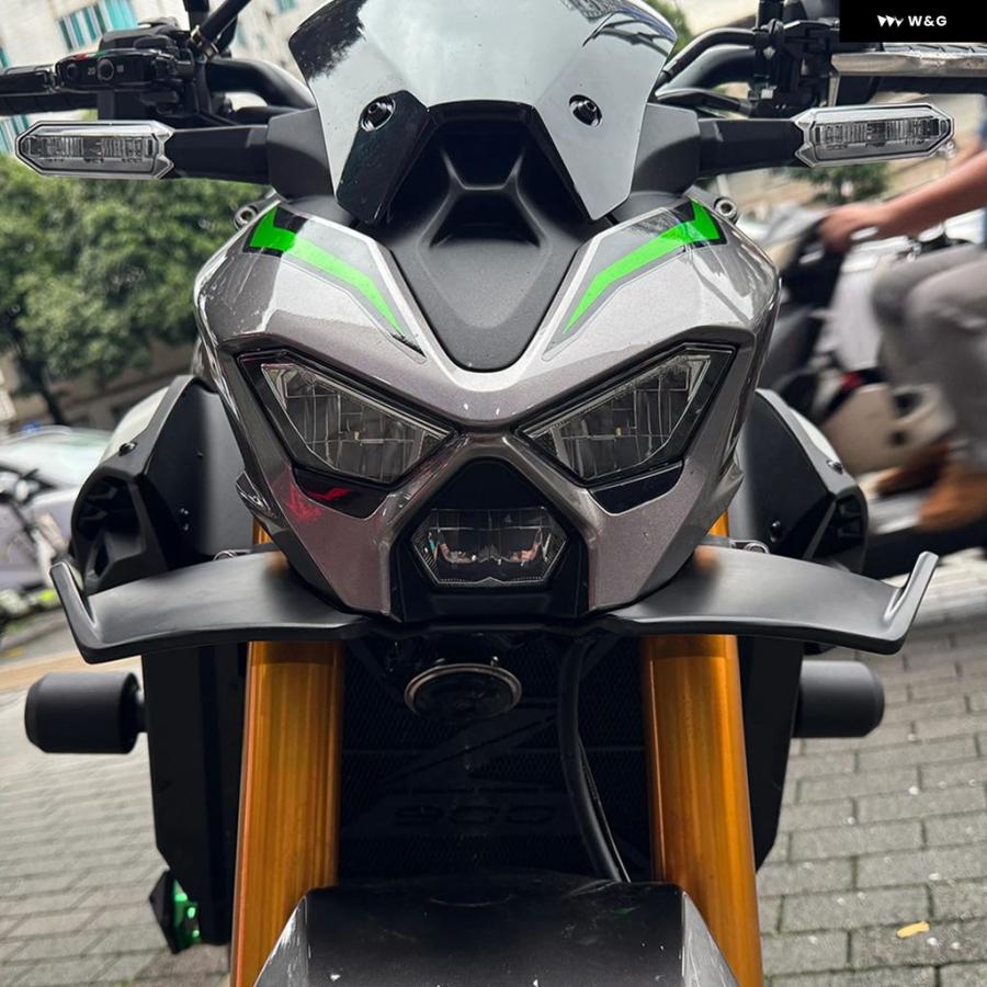 並行輸入品 Z900 Z900SE 2025 ウィンドウイング カバー コーンエアロダイナミクス フェアリング ウィングレット Z900 SE オート_13