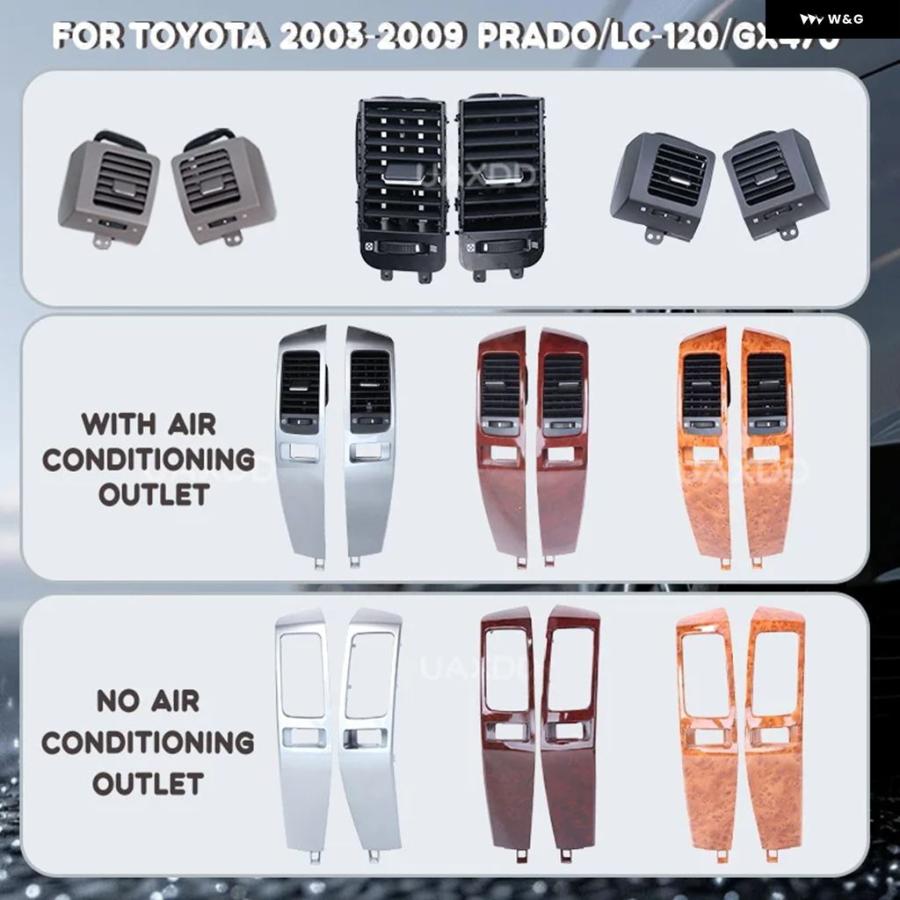 ランドクルーザー プラド LC120 レクサス GX470 エアコンパネル 並行輸入品 トヨタ 2003-2009 プラド レクサス LC-120 GX470
