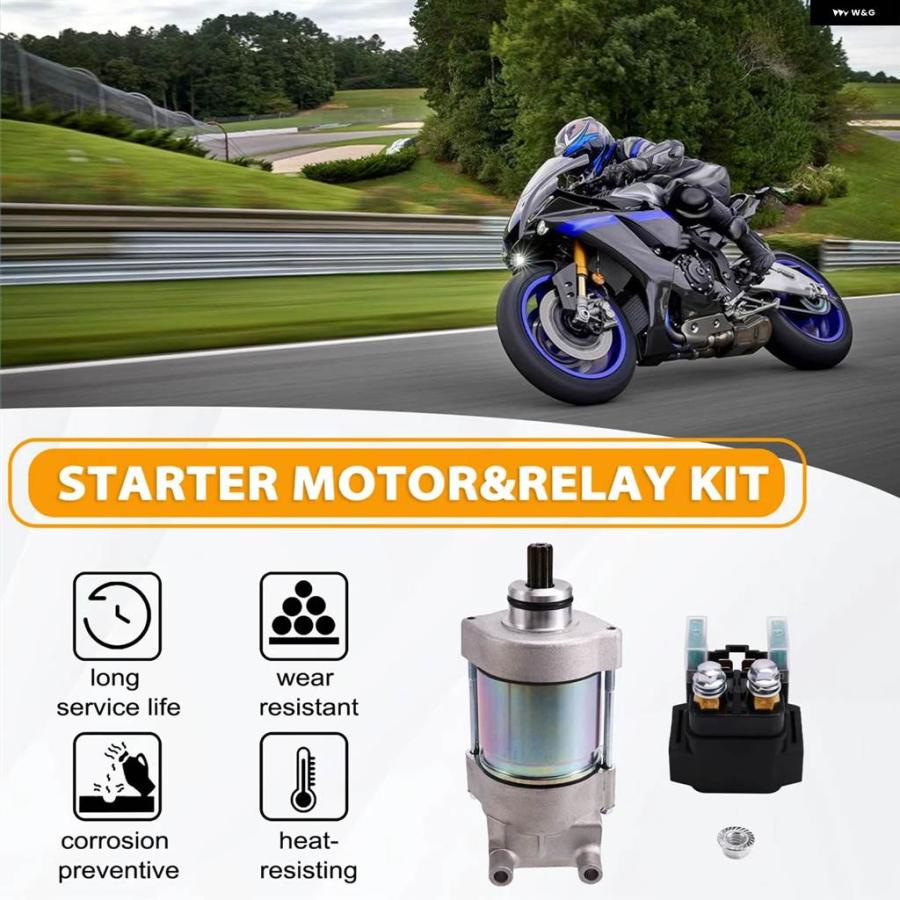 並行輸入品5VY-81890-01-00 オートバイ バイク スターターモーター リレーキット ヤマハ R1 YZFR1 YZF-R1 2004-2008 5VY-81890-00-00の画像