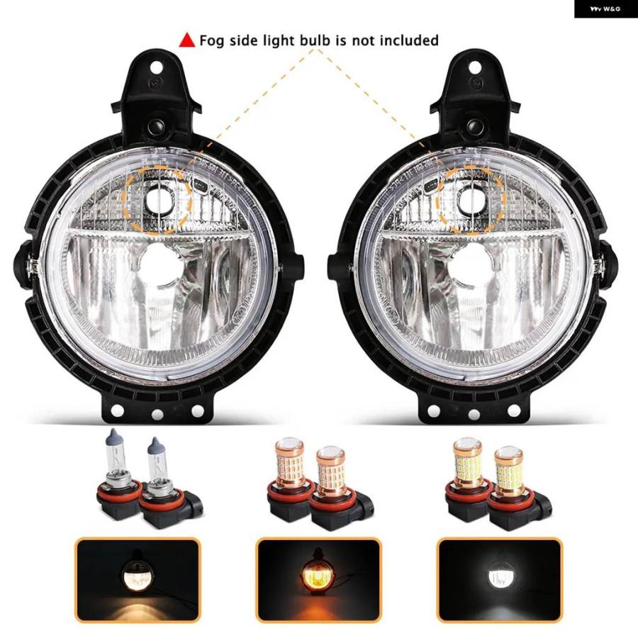 並行輸入品63172751295 2個 フォグランプ BMW ミニ クーパー R55 R56