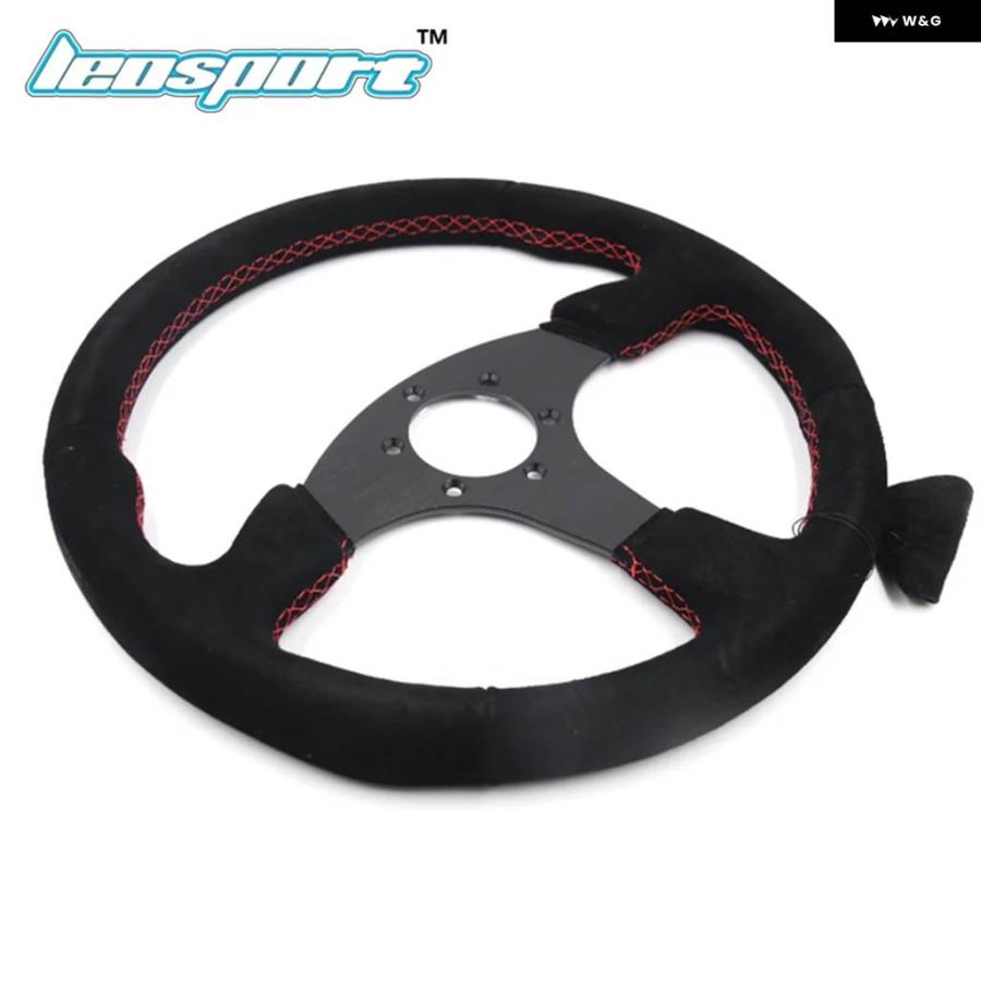 14インチ 350MM MUGEN ステアリングホイール スエード レザー 14インチ 350MM MUGEN ステアリングホイール スエード レザー