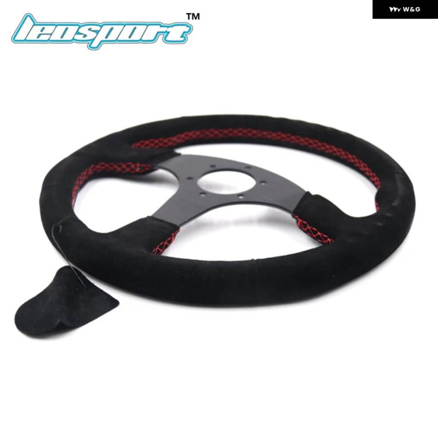 14インチ 350MM MUGEN ステアリングホイール スエード レザー 14インチ 350MM MUGEN ステアリングホイール スエード レザー