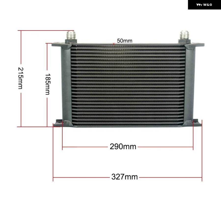 汎用 25 列オイルクーラー AN10 エンジン トランス ミッション