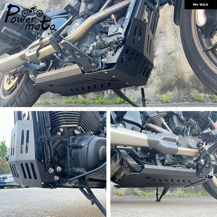 並行輸入品】 ハーレー オートバイ エンジン スキッドプレートアンダー