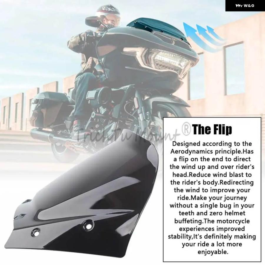 並行輸入品】 オートバイ バイク ウィンドスプリッター フロントガラス