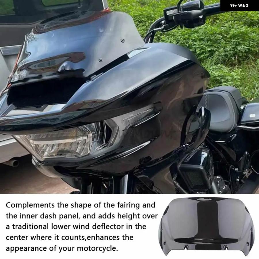 並行輸入品】 オートバイ バイク ウィンドスプリッター フロントガラス