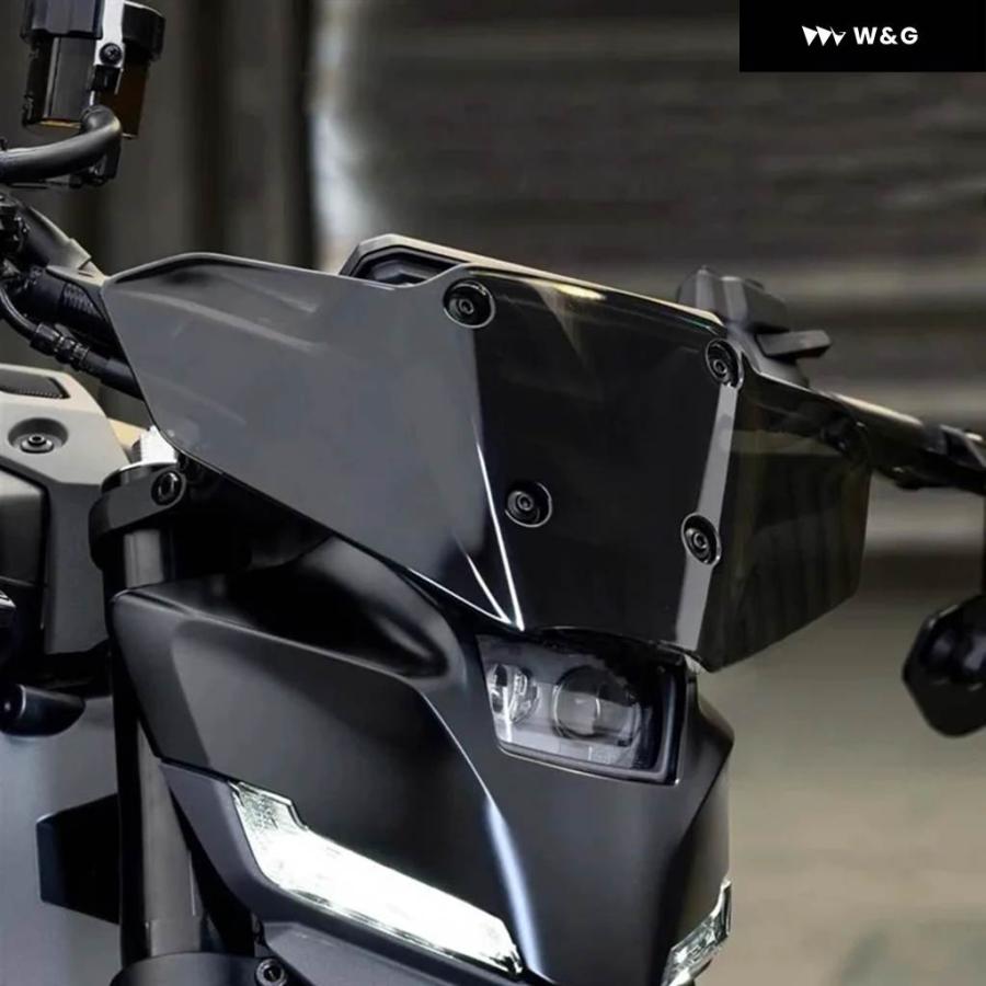 並行輸入品 ウインドシールド ヤマハ MT-09 MT09 MT09 SP バイザー キット MT-09 2024 オートバイ バイク アクセサリー サイド ウインドスクリーン デフレの画像