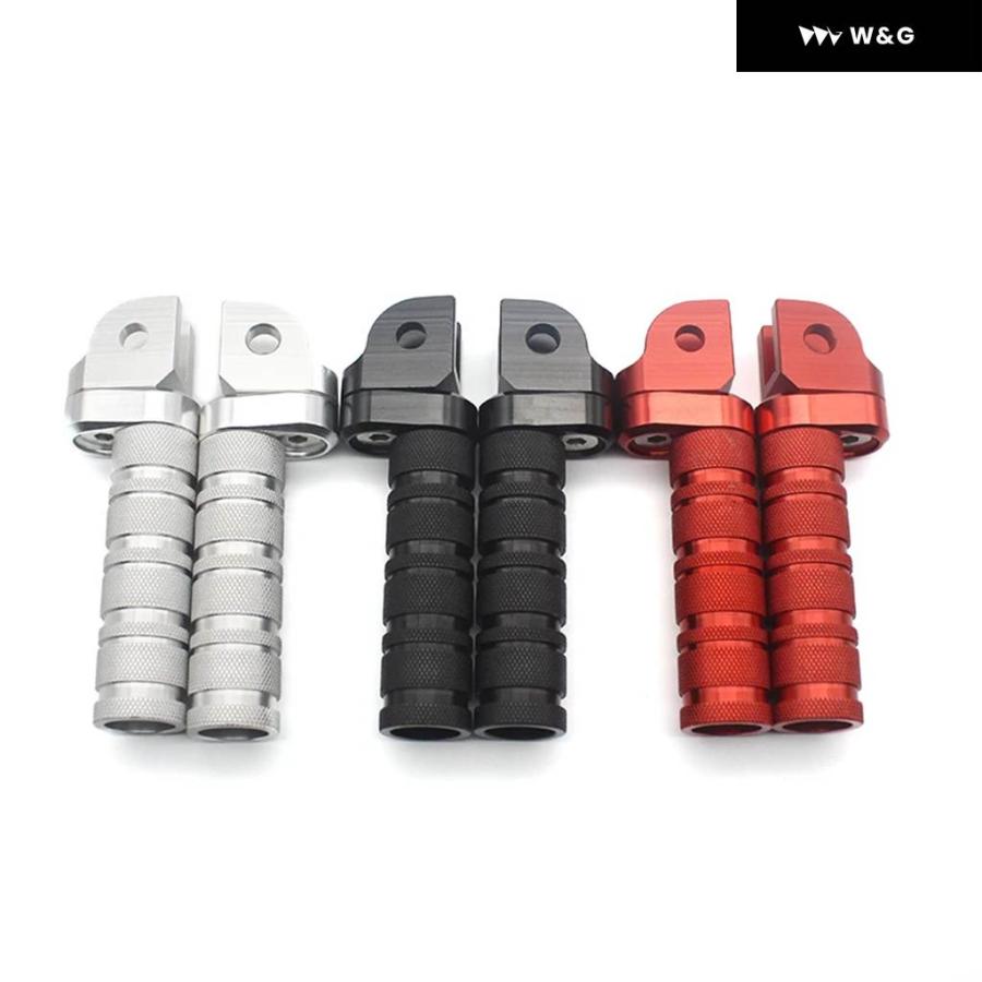 並行輸入品 オートバイ バイク フロント フットペグ フットレスト ホンダ CBR1000RR 600RR CBR500R CBR600F RVF750Rの画像