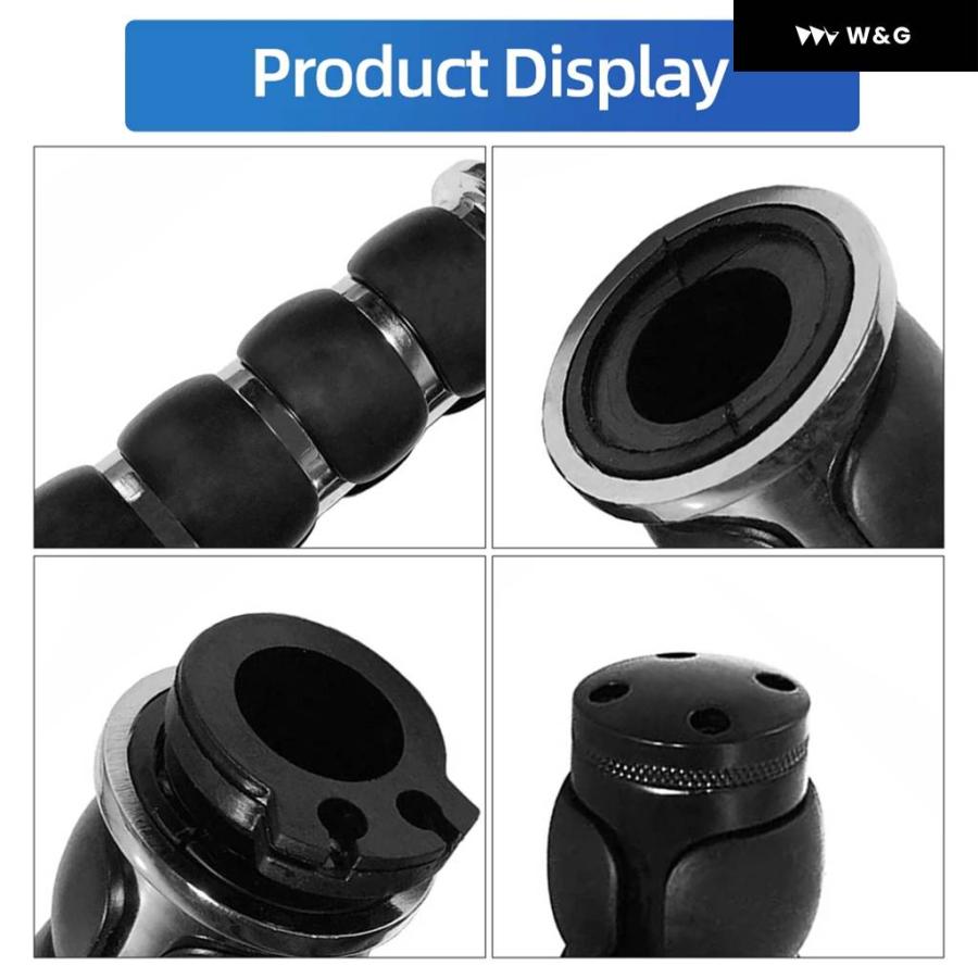並行輸入品 オートバイ バイク ハンド グリップ 7/8インチ 22MM クルーザー チョッパー ハーレー ダビッドソン スズキ カワサキ ヤマハ ホンダ モトアクセの画像