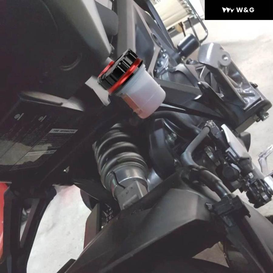 並行輸入品 ヤマハ YZFR1 FZ09 FJ09 FZ07/ABS/10 MT07 XSR900 スーパーテネレ XTZ1200 リアブレーキフルード シリンダー マスター リザーバー カバー オイ | ブランド登録なし | 09