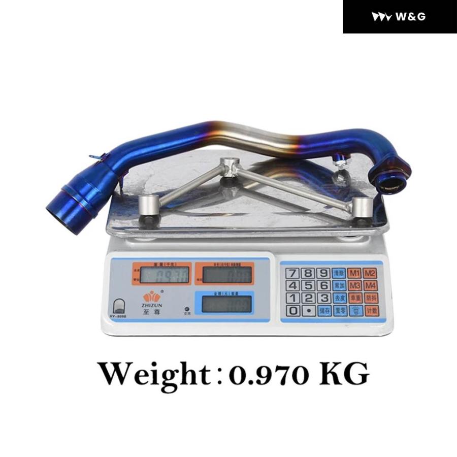 並行輸入品 スリップオン ヤマハ BWS 125 ZUMA 125 2002 - 2017 オートバイ バイク 排気ヘッダー エスケープ システム フロントリンク パイプ 接続 51MM マ