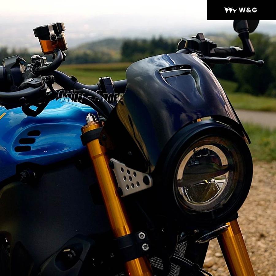 並行輸入品 オートバイ バイク ウィンドスクリーン 風防 エアウィンドデフレクター ヤマハ XSR 900 XSR900 XSR900 2022 2023 アクセサリー