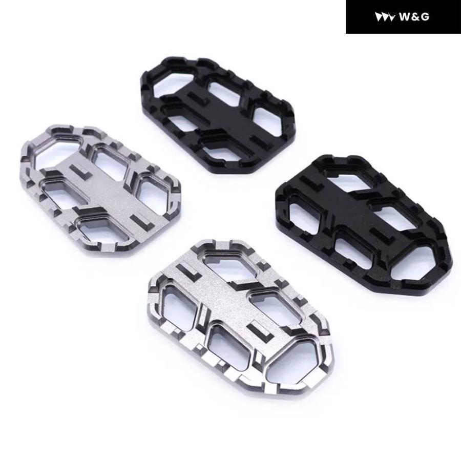 並行輸入品 MOTORCYCLE BILLET MX ワイド フットペグ フットレスト フットペグ レスト ペダル カワサキ VERSYS 650 2015-2018 1000 2015-2018_3