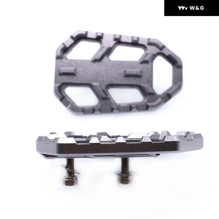 並行輸入品 MOTORCYCLE BILLET MX ワイド フットペグ フットレスト フットペグ レスト ペダル カワサキ VERSYS 650 2015-2018 1000 2015-2018_4