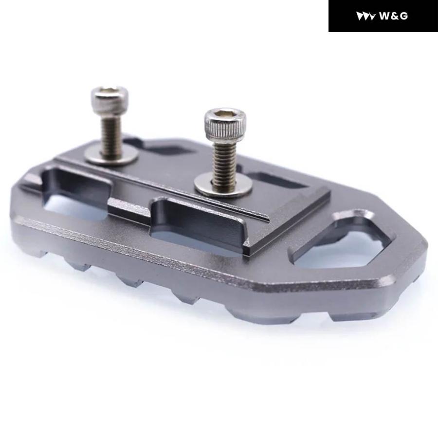 並行輸入品 MOTORCYCLE BILLET MX ワイド フットペグ フットレスト フットペグ レスト ペダル カワサキ VERSYS 650 2015-2018 1000 2015-2018_6