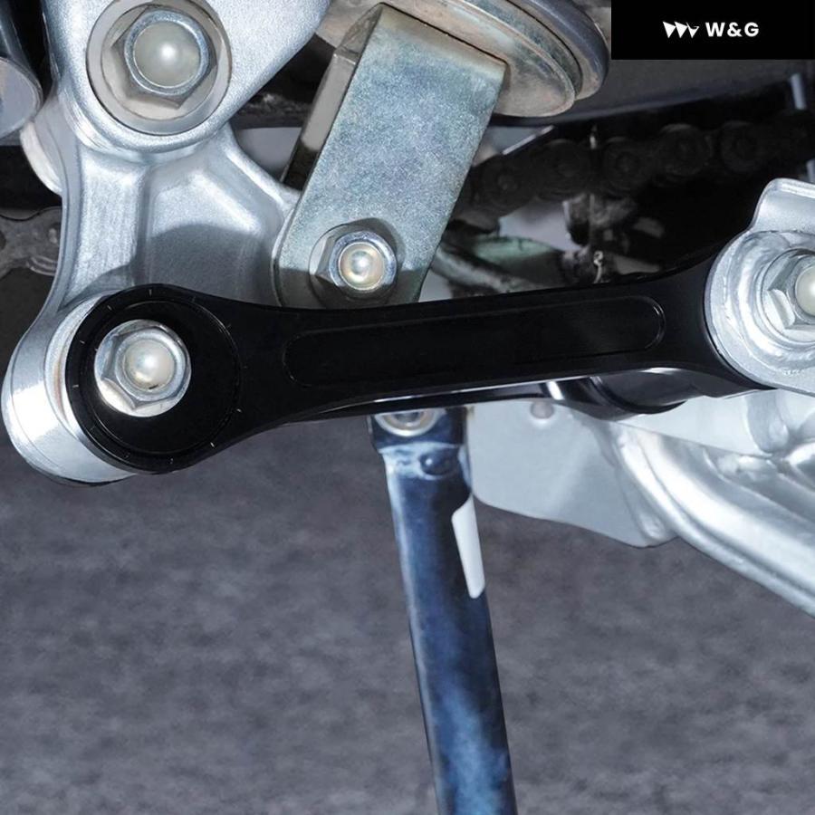 並行輸入品 オートバイ バイク ホンダ CRF150F CRF230F 2003-2017 ショック アブソーバー ローダウン レバー アーム 調整可能 リアサスペンション_6