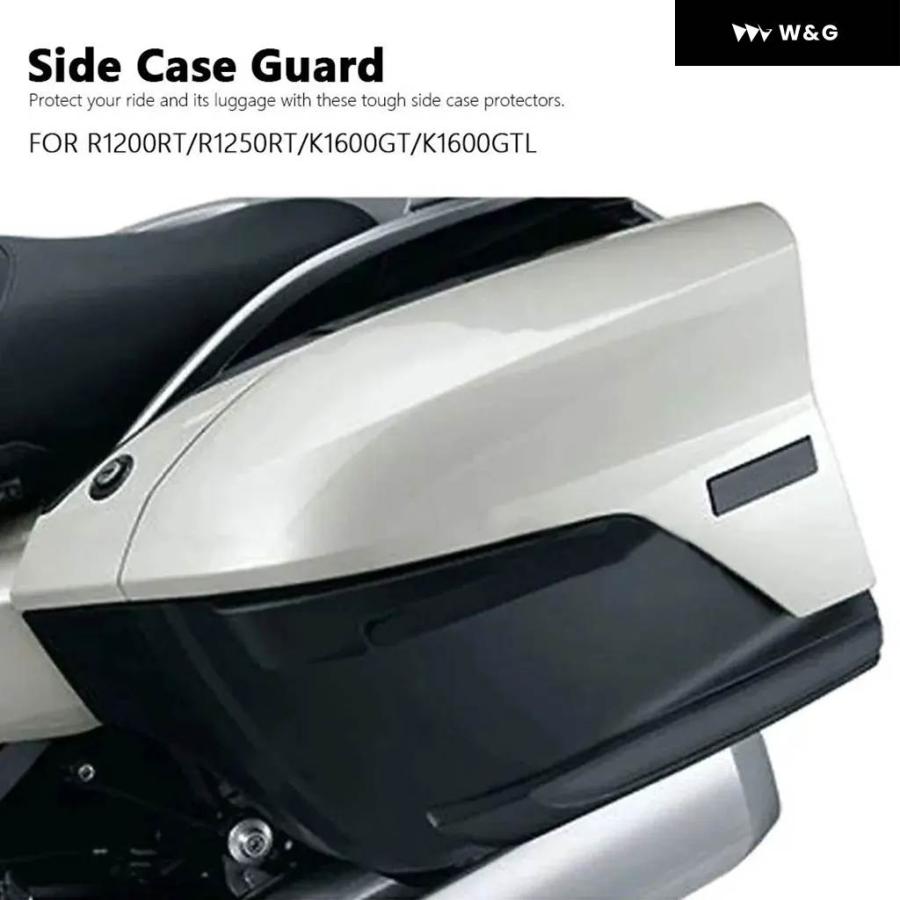 並行輸入品 オートバイ バイク ブラックアクセサリー サイド ボックス 防止装置 パニア プロテクター BMW R1250RT K1600GT K1600GTL R1200RTの画像