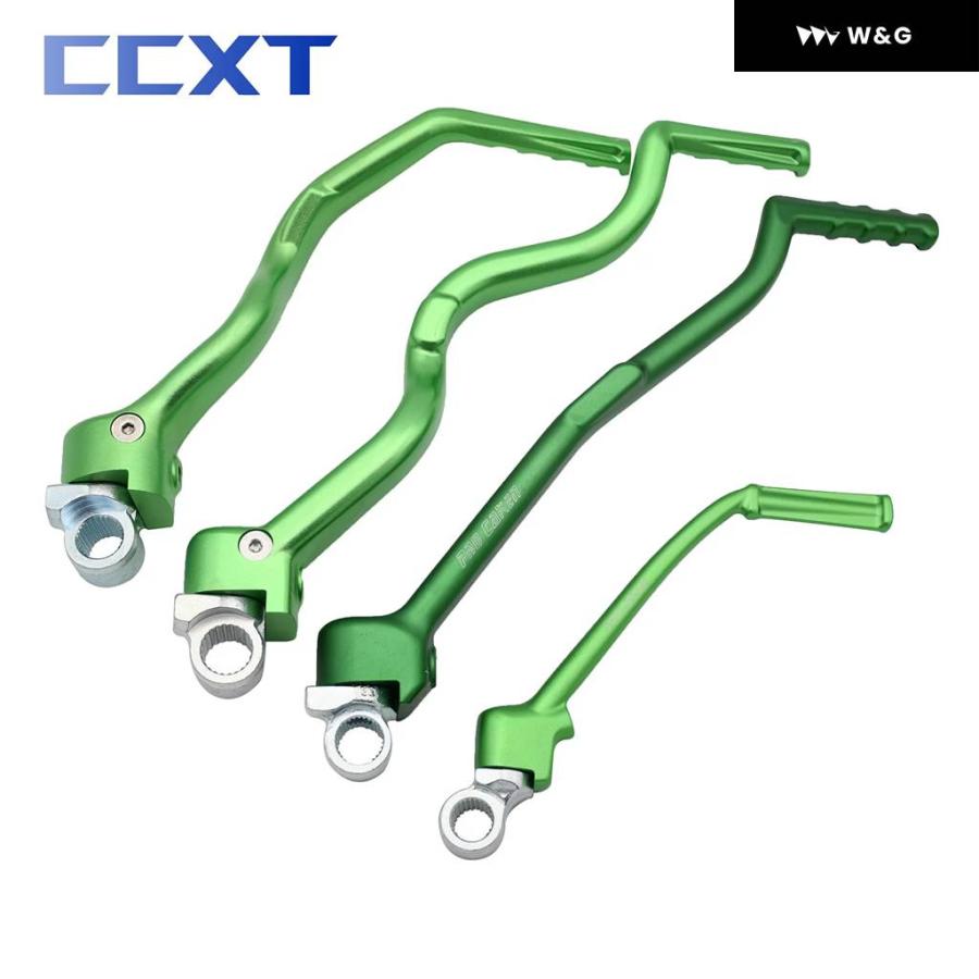 並行輸入品 オートバイ バイク CNCアルミ キックスタートスターター レバー ペダル カワサキ KX85 KX100 KX250F KX450F KLX450R パーツ_5