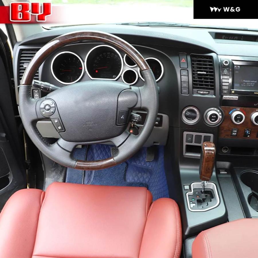 並行輸入品 トヨタ タンドラ 2007-2013 ABS カーボン インテリア 