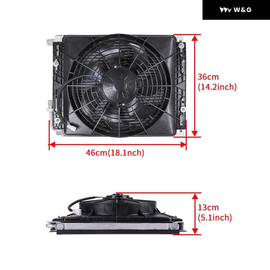 並行輸入品 自動車用電動 エアコン コンプレッサー 12V 24V 車 バン ストリートロッド ホット クラシック A/C コンディショナーの画像
