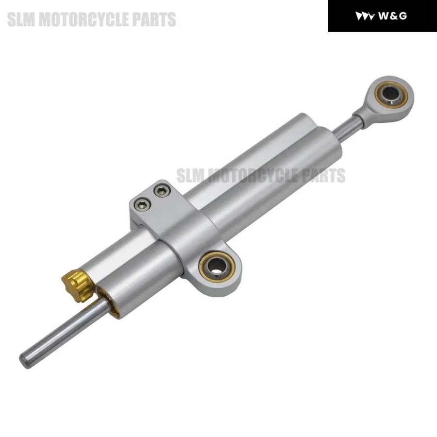並行輸入品 カワサキ ホンダ ヤマハ BMW CNC 合金 オートバイ バイク 汎用 ショック アブソーバー ステアリング スタビの画像