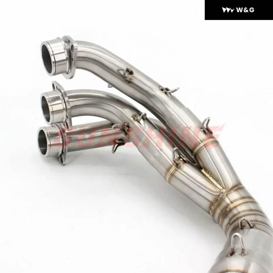 並行輸入品 ヤマハ YZF MT09 オートバイ バイク エキゾーストフル システム モディファイド モトクロス フロント パイプ_5