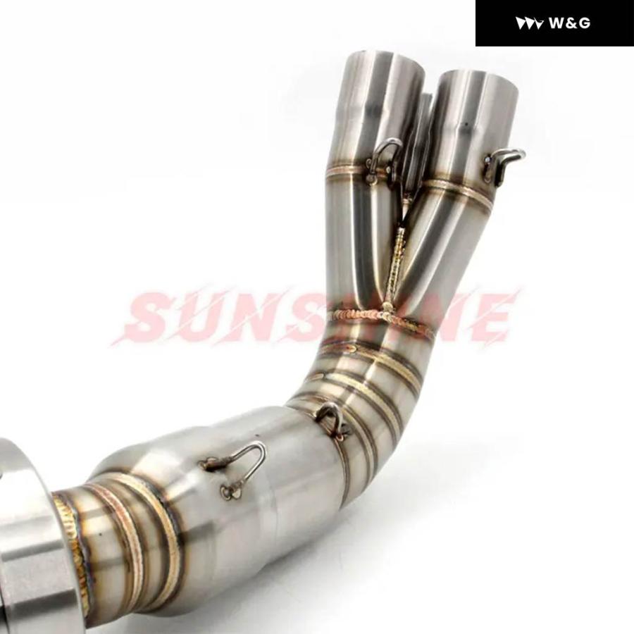 並行輸入品 ヤマハ YZF MT09 オートバイ バイク エキゾーストフル システム モディファイド モトクロス フロント パイプ_6