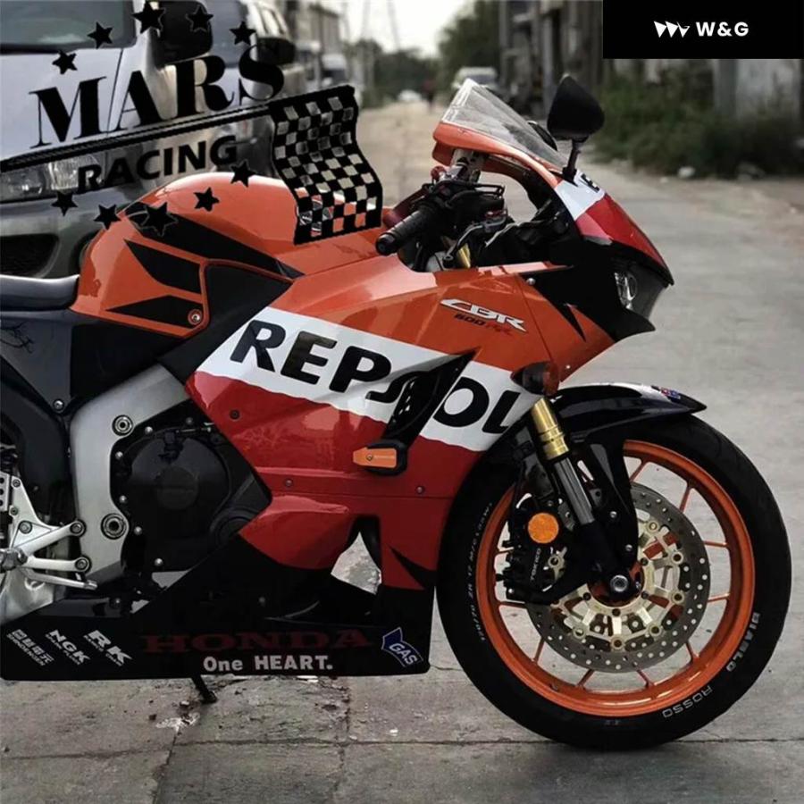 並行輸入品 オートバイ バイク 落下 フレーム スライダー フェアリング ガード クラッシュ パッド プロテクター ホンダ CBRの画像