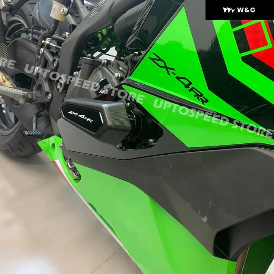 並行輸入品 ZX4R ZX4RR ZX25R オートバイ バイク フレーム スライダー