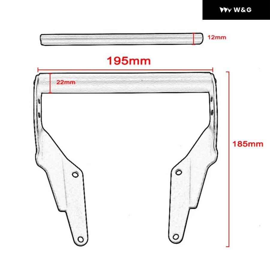 並行輸入品 G310GS G310Rナビゲーション電話 ホルダー フレーム ブラケット フロントガラス ナビゲーション ブラケット | ブランド登録なし | 06