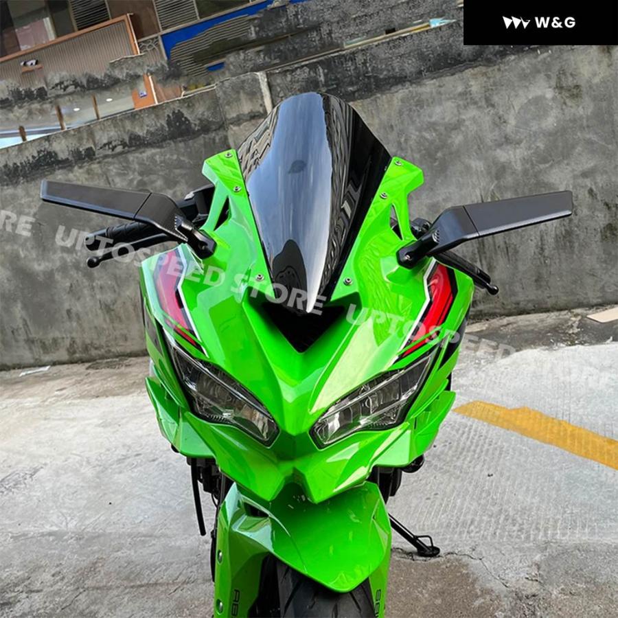 ちなご ZX4R ZX4RR オートバイ バイク ウィングミラー カワサキ ZX 400